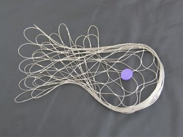 malha contra-roubo de aço inoxidável da corda de fio do saco para a trouxa e o protetor do saco