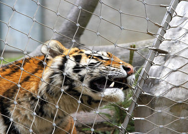 Malha de aço inoxidável do jardim zoológico 316/316L, cerco protetor do cerco da gaiola do tigre